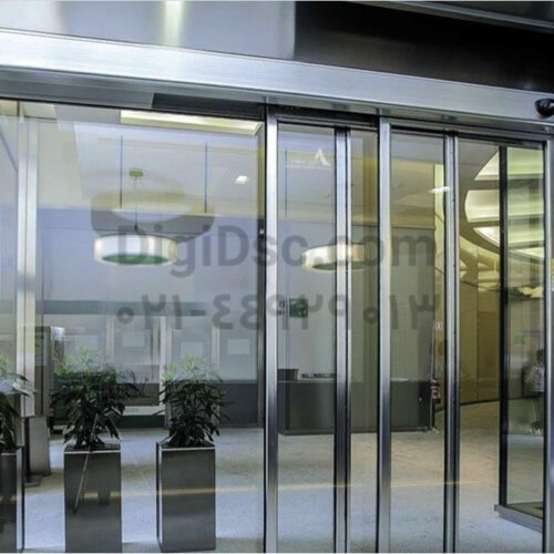 خرید درب اتوماتیک شیشه ای ریلی