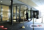 درب اتوماتیک شیشه ای گرد بلانکو اسپانیا BLANCO کرو و نیم گرد