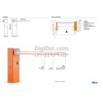 راهبند اتوماتیک میله ای مکانیک Nice ایتالیا مدل Wid-M - تصویر 10