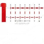 راهبند اتوماتیک میله ای مکانیک Beta چین B400F