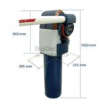 راهبند اتوماتیک میله ای مکانیک Genius ایتالیا مدل Simple C زمینی - تصویر 2