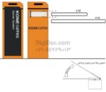 راهبندالکترومکانیک Kone Gates مدل آنتی کرش Guard 600 - تصویر 4