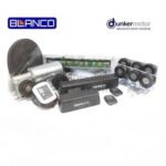 درب اتوماتیک شیشه ای ریلی  بلانکو اسپانیا BLANCO دو موتوره دانکر Atis