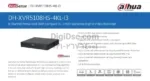 دستگاه XVR داهوا 8 کانال XVR5108HS-4KL-I2