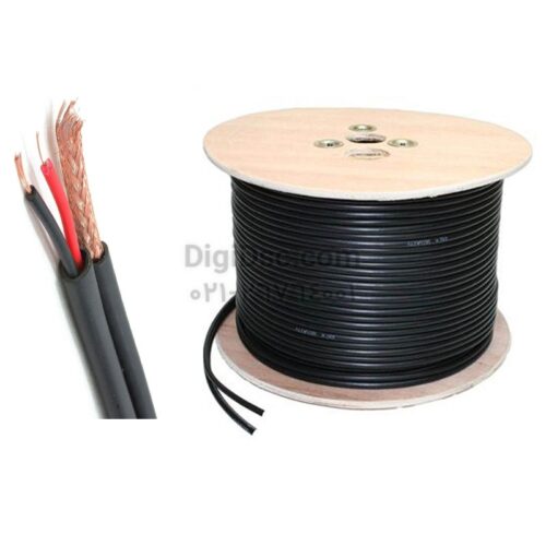 کابل RG55 ترکیبی جهت دوربین مداربسته بغل برق