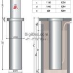 راهبند ستونی بی اف ای ایتالیا BFT بولارد Stoppy - تصویر 11