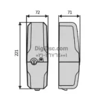 BFTEBP LOCK 220 volt