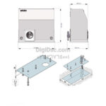 Sliding Door Faac 851 DigiDsc