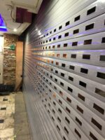 rollup Aluminium 12meter Parking