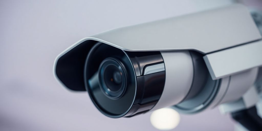 دوربین مداربسته با طراحی مدرن و جذاب