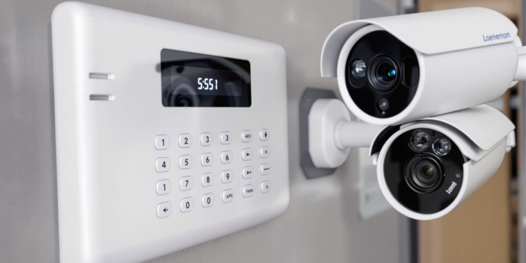 دزدگیر و دوربین‌های مداربسته متصل به هم