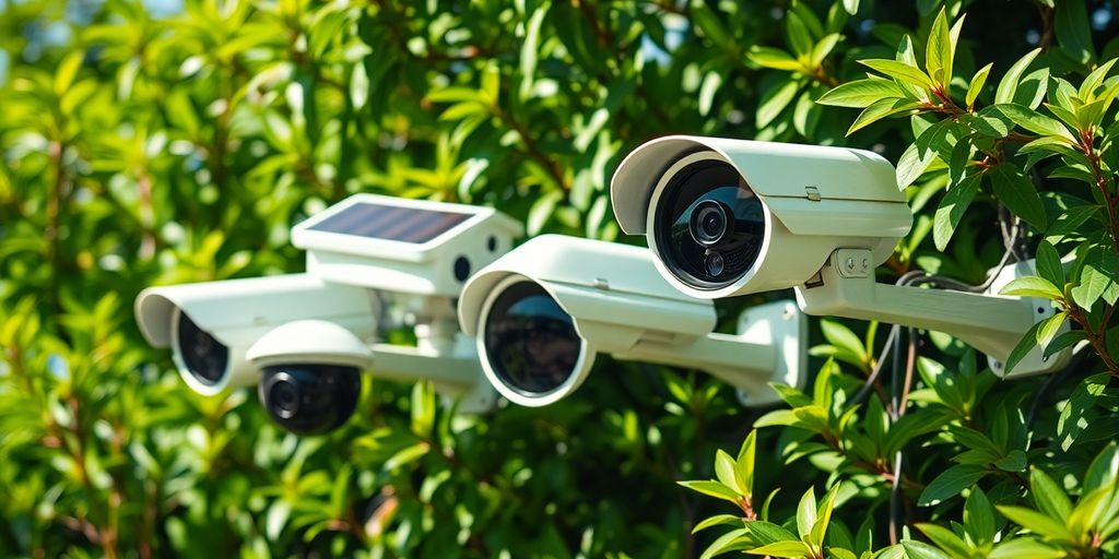 دوربین‌های مداربسته سازگار با محیط زیست در طبیعت