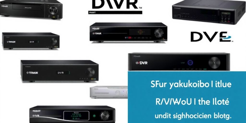 تصویر برندهای مختلف DVR در بازار ایران