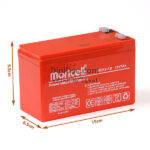 battery 12 volt 7 Amper Dozdgir