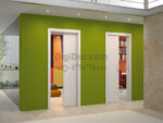 Sky line indoor kapi Glass door Schmeltz