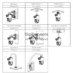 دوربین بیسیم اسپیددام (PTZ) دو لنز داهوا مدل TIOC SDT4E425-4F-GB-A-PV1